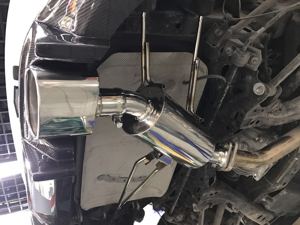 Lightweight Exhaust Muffler + Oval tip For Miata ND/Mk4