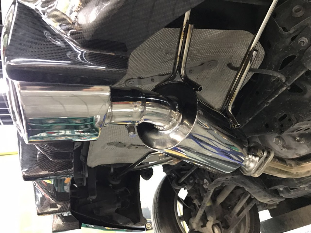 Lightweight Exhaust Muffler + Oval tip For Miata ND/Mk4