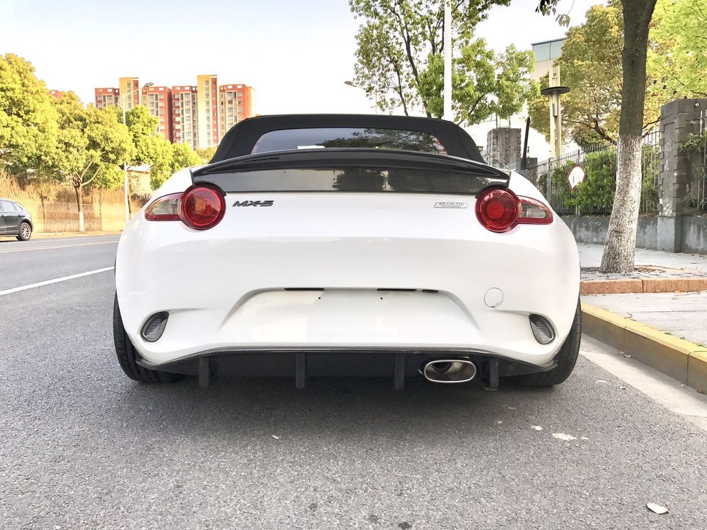 Lightweight Exhaust Muffler + Oval tip For Miata ND/Mk4