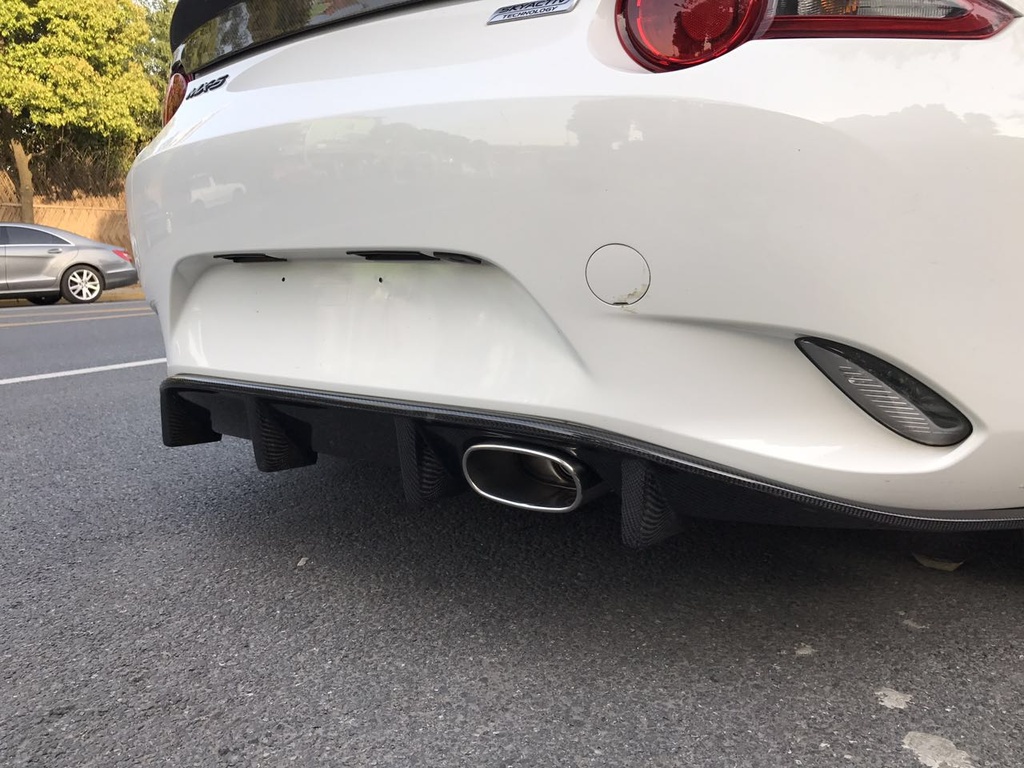 Lightweight Exhaust Muffler + Oval tip For Miata ND/Mk4