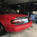 Low Ducktail Trunk Spoiler For Miata NA/Mk1