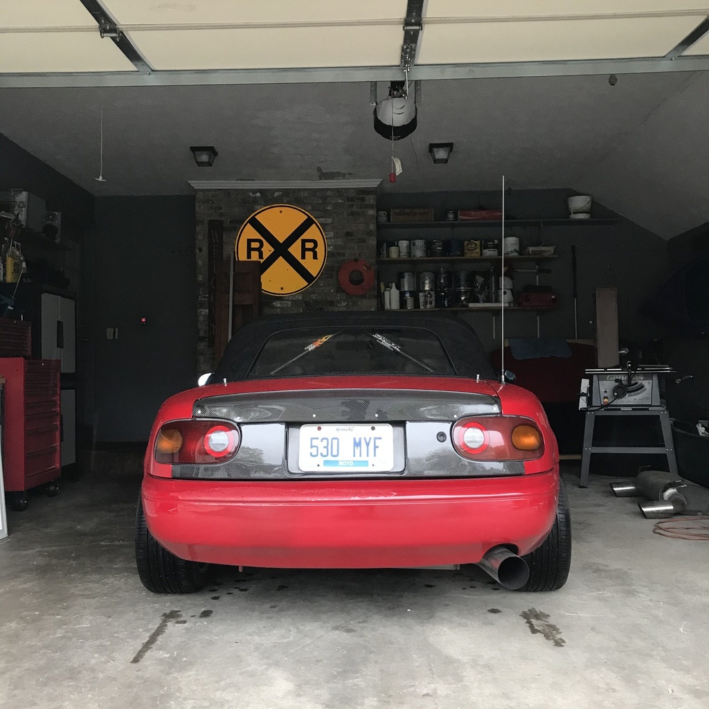 Low Ducktail Trunk Spoiler For Miata NA/Mk1