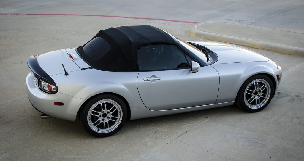 3 Pieces Trunk Spoiler (Soft Top Version) For Miata NC/Mk3