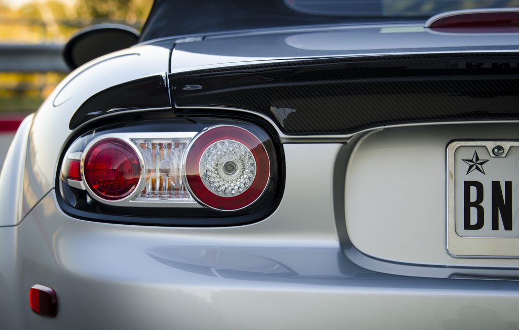 3 Pieces Trunk Spoiler (Soft Top Version) For Miata NC/Mk3