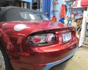 3 Pieces Trunk Spoiler (Soft Top Version) For Miata NC/Mk3