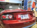 3 Pieces Trunk Spoiler (Soft Top Version) For Miata NC/Mk3