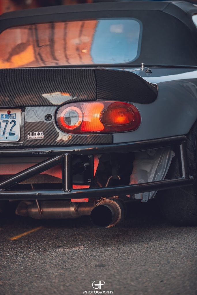 3 Pieces Trunk With Ducktail For Miata NA/Mk1