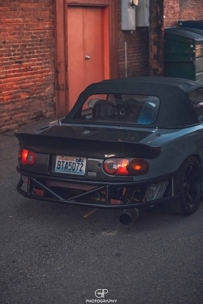 3 Pieces Trunk With Ducktail For Miata NA/Mk1