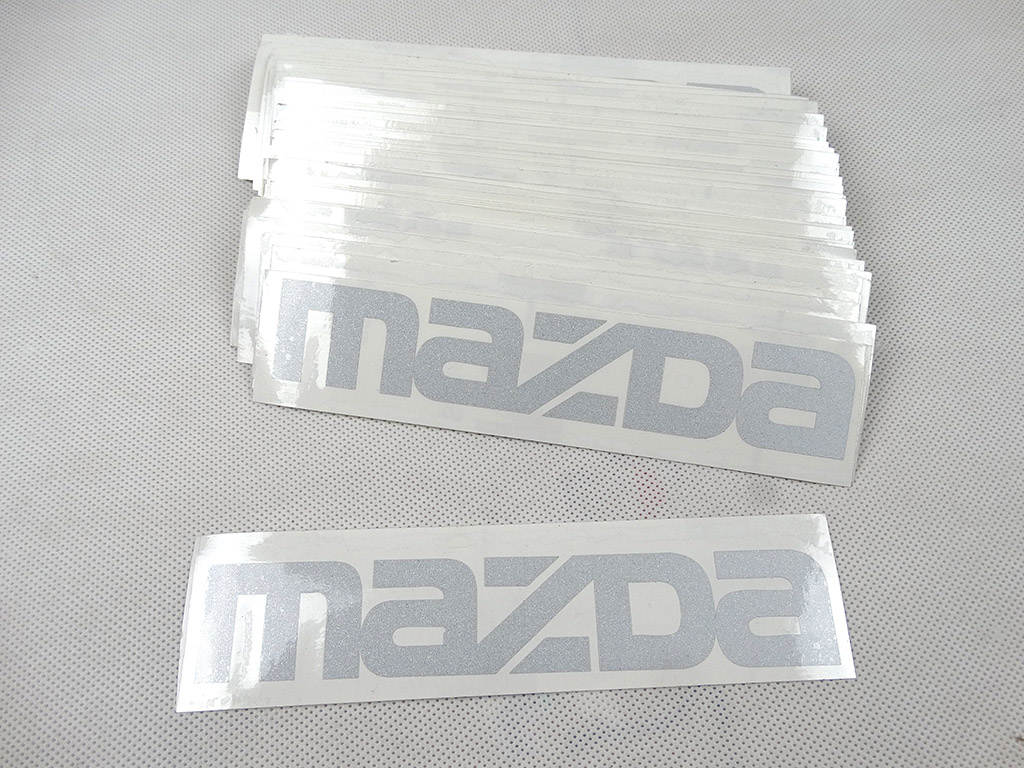 3 Stickers Pack (OEM Mazda)