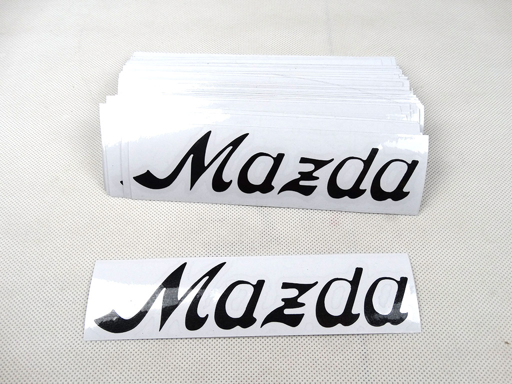 4 Stickers Pack (Vintage Mazda)