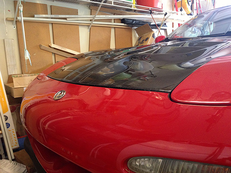 AD9 Vented Hood For RX-7 FD