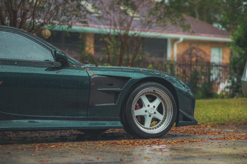 BN-Sports Style +30mm Style Front Fenders For RX-7 FD