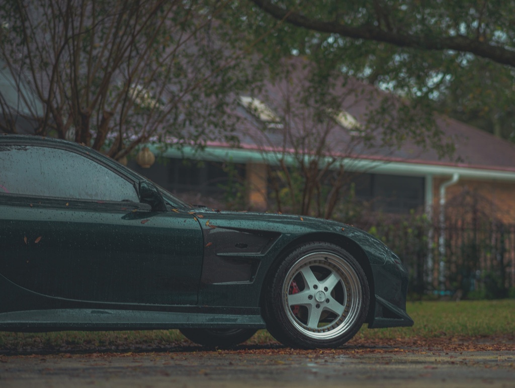 BN-Sports Style +30mm Style Front Fenders For RX-7 FD