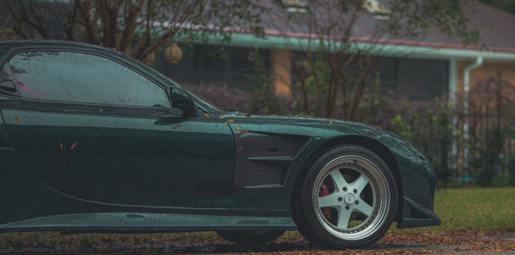 BN-Sports Style +30mm Style Front Fenders For RX-7 FD