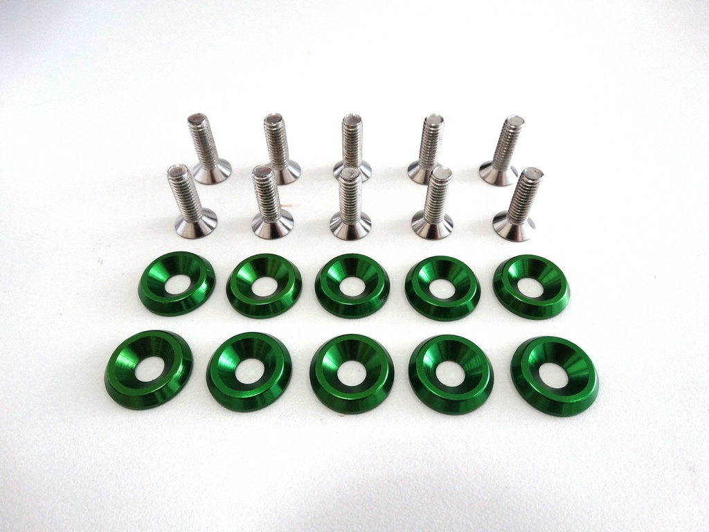 Bolts with washers x10 (M6)