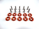 Bolts with washers x10 (M6)