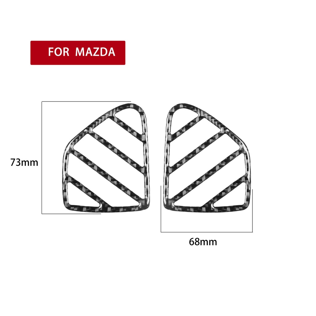Carbon Fiber Air Vents Trims For Miata NC/Mk3