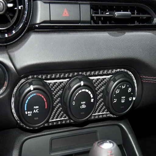 Carbon Fiber Aircon Switches Surround For Miata ND/Mk4