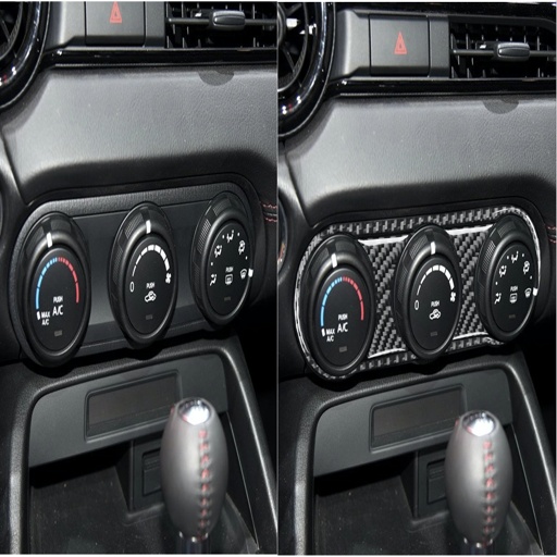Carbon Fiber Aircon Switches Surround For Miata ND/Mk4