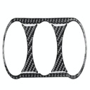 Carbon Fiber Aircon Switches Surround For Miata ND/Mk4