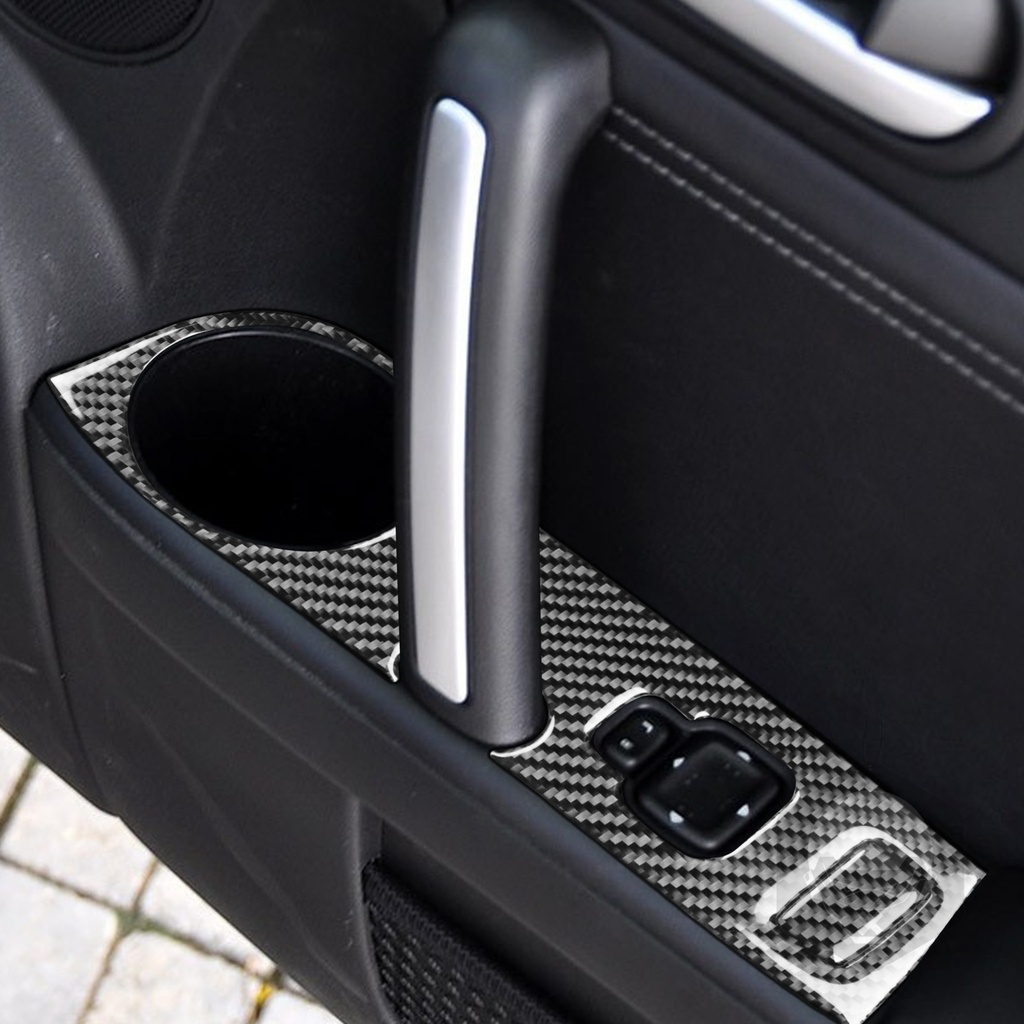 Carbon Fiber Armrests Trims (4 pieces) For Miata NC/Mk3 (RHD only)