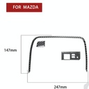 Carbon Fiber Button + USB Ports + Trim Line Covers For Miata ND/Mk4
