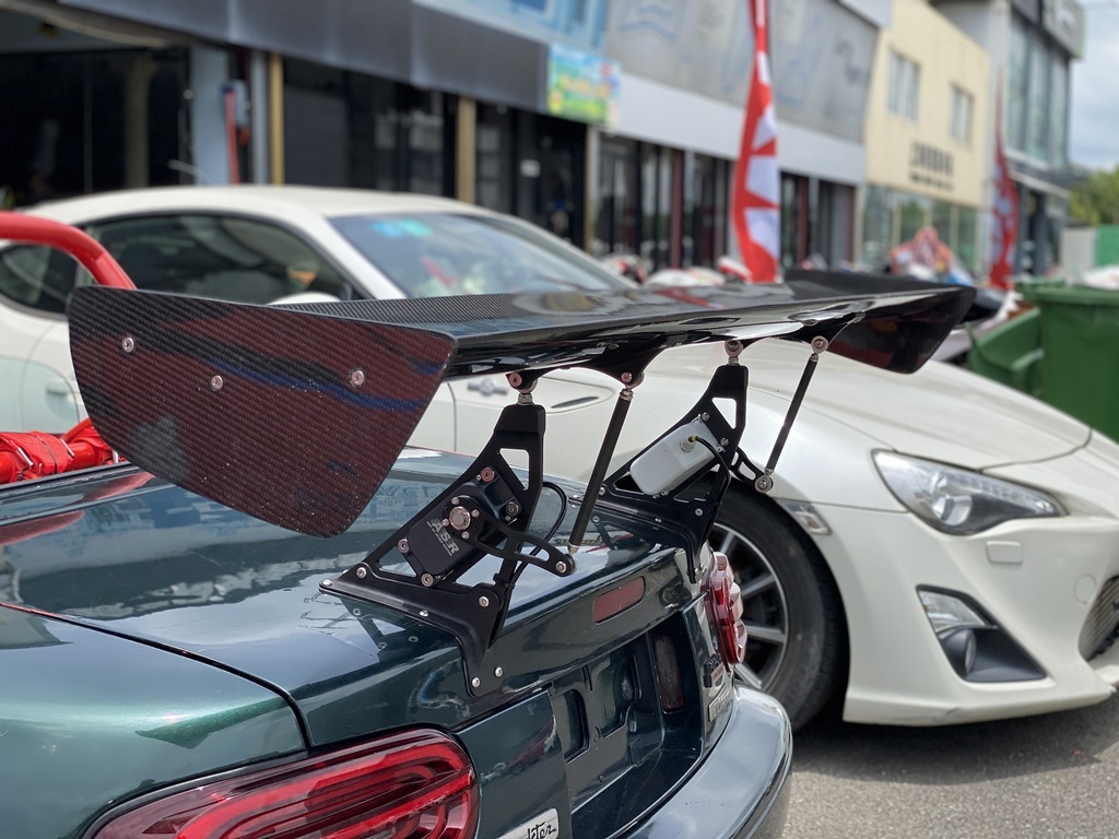 Carbon Fiber Active Wing System For Mazda Miata NA