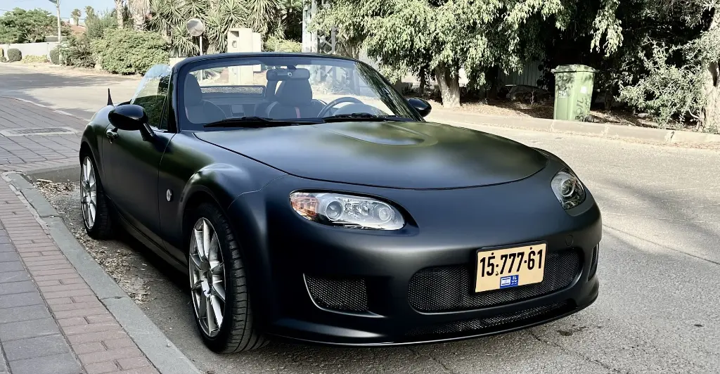 Polyurethane Mazdaspeed Front Bumper Replica (Fits NC1) For Miata NC