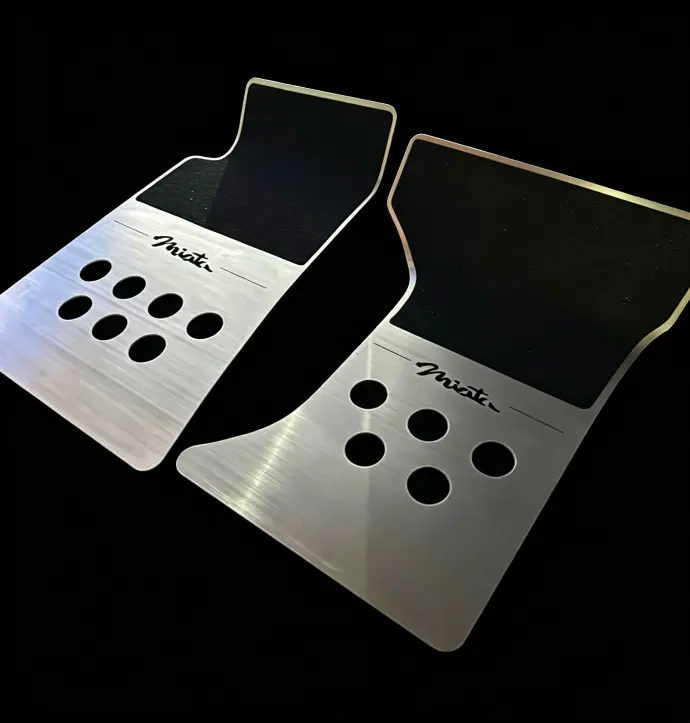 Aluminum Racing Floor Mats For Miata NC