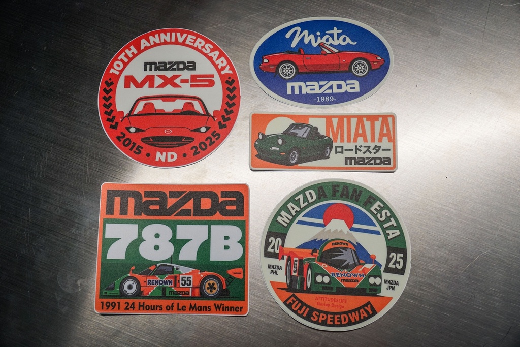 Mazda Family Sticker Set