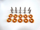 Bolts with washers x10 (M6)