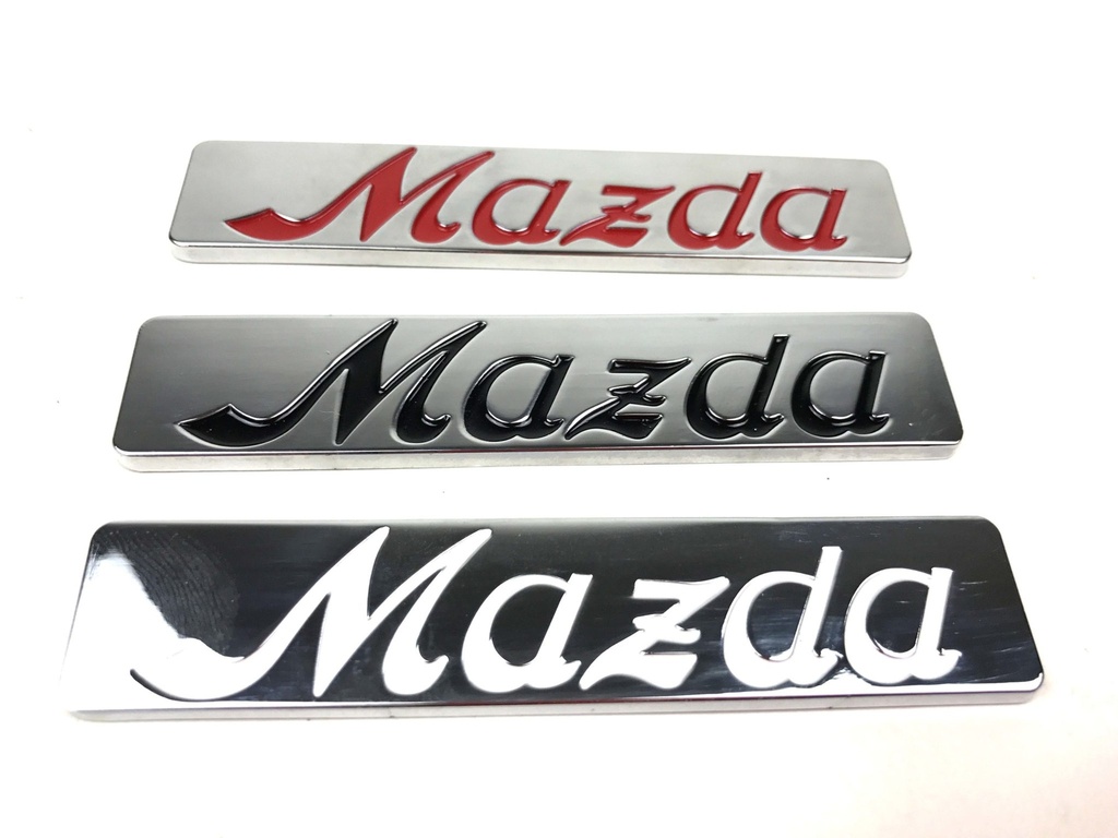 Chrome Vintage Mazda Logo (Version 2)