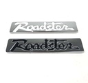 Chrome Vintage Roadster Logo