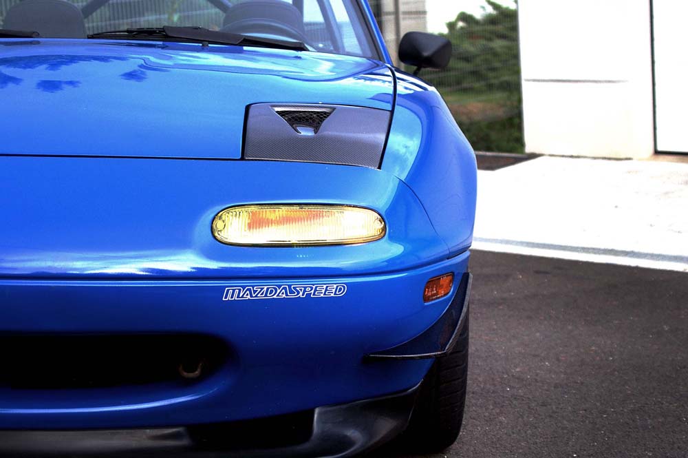 Headlight cover with vent (Left Side Only) For Miata NA
