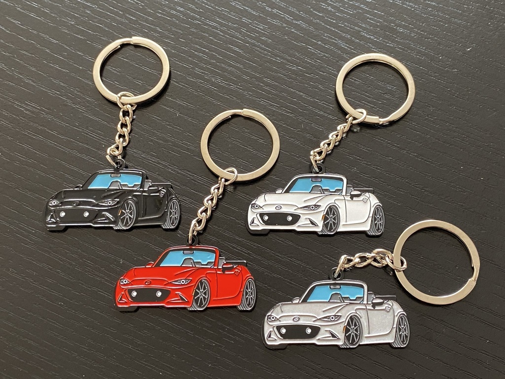 Mazda Miata ND Keychain
