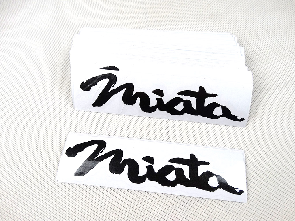 4 Stickers Pack (Vintage Mazda)