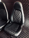 Quilted Seat Covers (Diamond Stitching) For Miata NB1