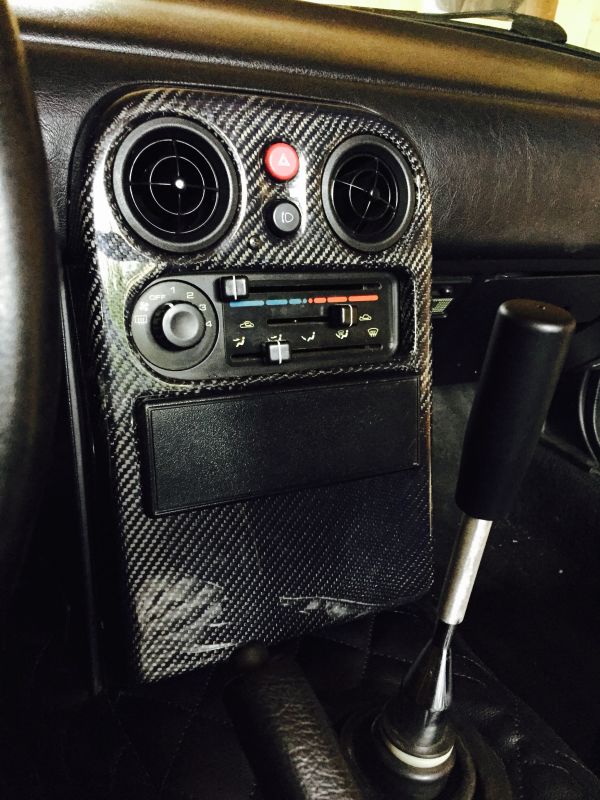 Shorty Radio console (89-94) For Miata NA