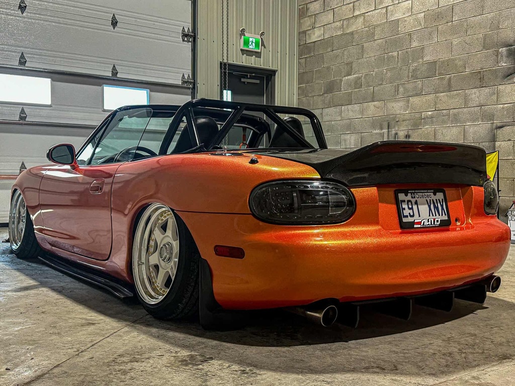 Trunk With Aggressive Ducktail (Type 2) For Miata NB