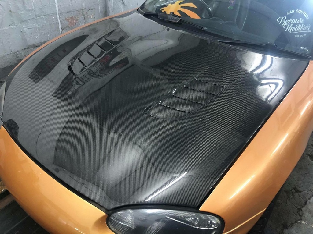 Vented Hood For Miata NB