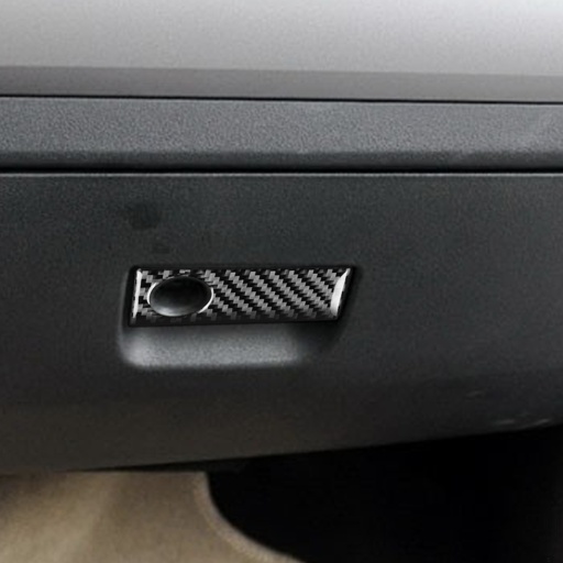 Carbon Fiber Glovebox Handle Cover For Miata NC
