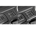 Carbon Fiber Power Windows Switch and Armrest Trims (2 pieces) For Miata NC