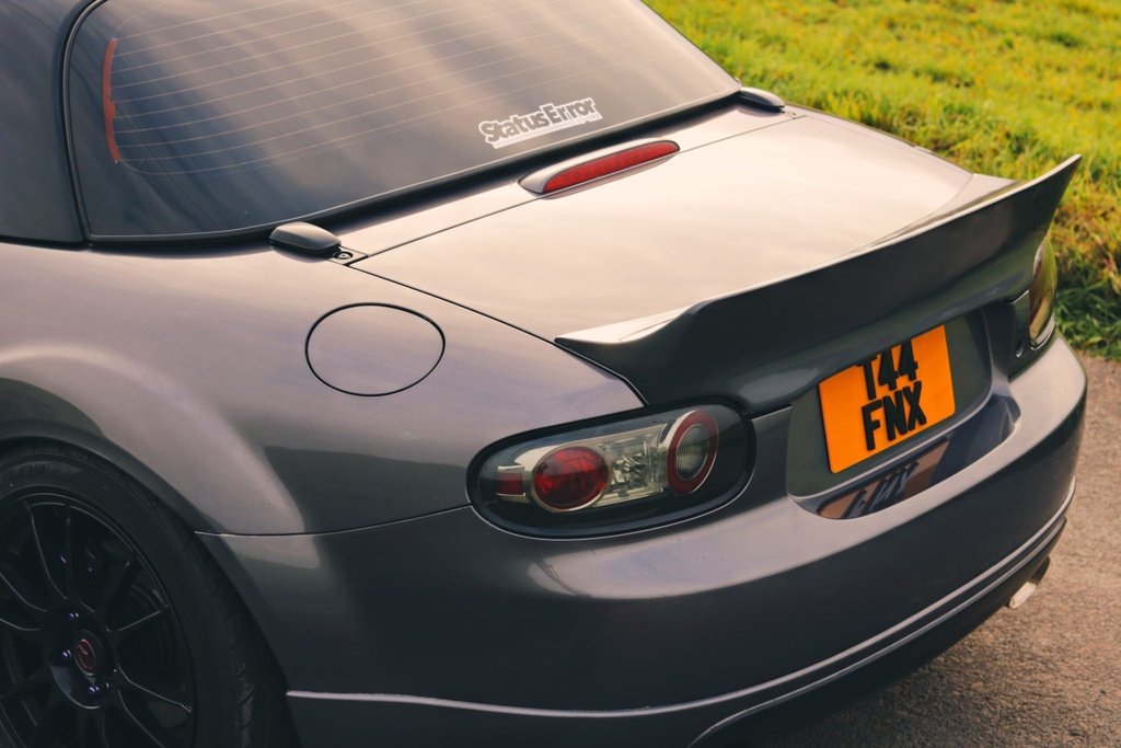 Ducktail Trunk Spoiler (Soft Top Version) For Miata NC | CarbonMiata
