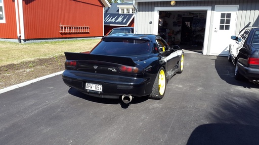 Ducktail Trunk Spoiler For RX-7 FD
