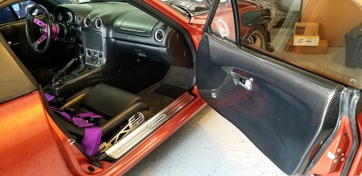 Flat Door Panels (NB2 01-05) For Miata NB