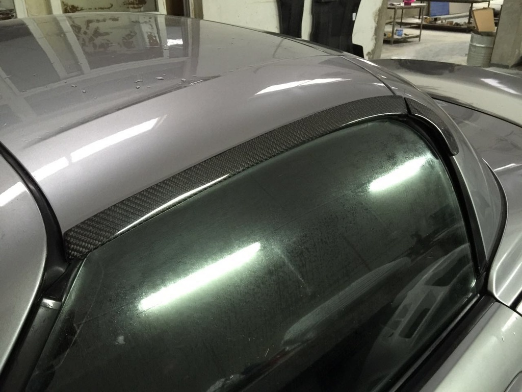 Hardtop Rain Rails (PRHT version) For Miata NC | CarbonMiata