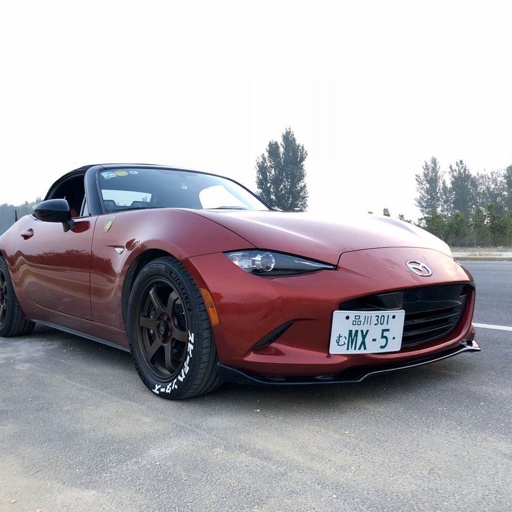 [CM-LH2-ND] JDM License Plates Set (2 pieces) For Miata NA/NB/NC/ND