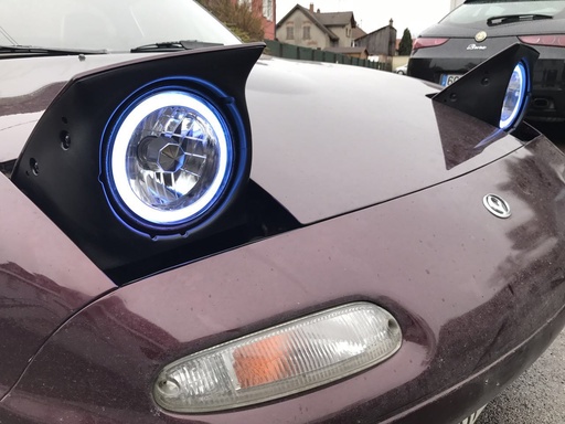[CM-HR1-NA] LED Halo Ring kit (with Remote Control) For Miata NA