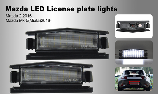 LED License Plate Lights for Miata ND