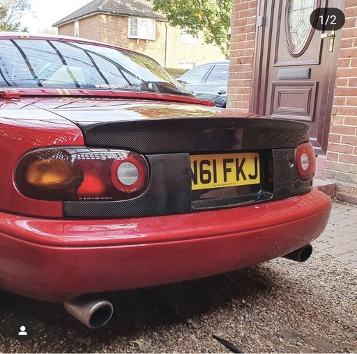 Low Ducktail Trunk Spoiler For Miata NA